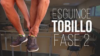 Esguince de tobillo 🦶🏻 ejercicios de fortalecimiento para la FASE 2 [upl. by Eeryt]