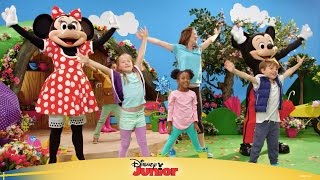 Musses Klubbhus dansar Väderdansen  Disney Junior Sverige [upl. by Quintus]