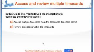 Kronos Accessing and Reviewing Timecards [upl. by Nesyla521]