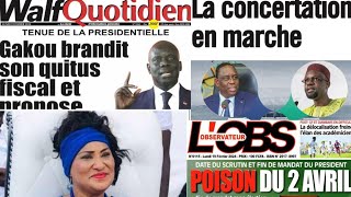 Revue De Presse Du Lundi 19 Février 2024 Avec Abdou Khadre Seck JOTALI TV OFFICIEL [upl. by Ennaul]