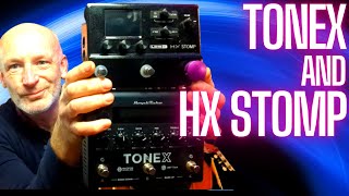 TONEX PEDAL AND HX STOMP HOW TO INTEGRATE AND USE THEM TOGETHER [upl. by Natehc]