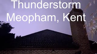 Thunderstorm Meopham Kent  Sun 22Sep24 [upl. by Doowrehs623]