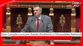 Jean Lassalle fredonne le Chant des partisans [upl. by Alenairam26]