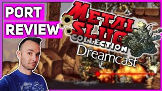 METAL SLUG DREAMCAST COLLECTION  SEGA DREAMCAST HOMEBREWPORT REVIEW [upl. by Atilahs815]