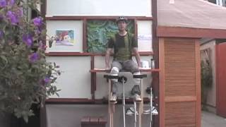 The basics of Stilt Walking Short Version [upl. by Kutchins]