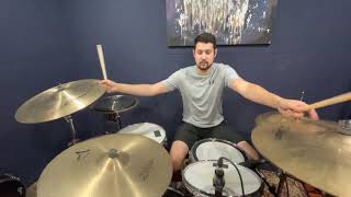 COMING IN HOT by Andy Mineo DRUM COVER [upl. by Eesak145]