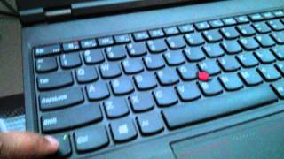 Enable Fn Key on Lenovo W540 [upl. by Aerdnaz667]