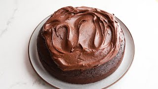 1Bowl Dark Chocolate Olive Oil Cake Recipe [upl. by Pan]