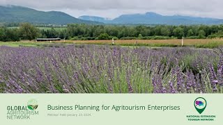 Business Planning for Agritourism Enterprises [upl. by Ettessil]