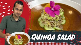 Quinoa Citrus Salad  Healthy Recipe  Food Treasure [upl. by Arateehc792]