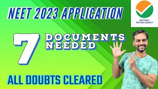 7 documents needed for NEET 2023 Application [upl. by Oriana366]