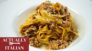 The Official Ragu alla Bolognese  Authentic recipe from Bologna [upl. by Adnoluy]