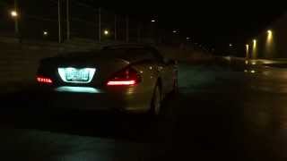 2003 MercedesBenz SL500 R230 Muffler Delete [upl. by Snehpets]