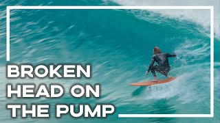 Broken Head On The Pump 🏄‍♂️ Featuring Torren Martyn Surfing  Stoked For Travel [upl. by Sergio]