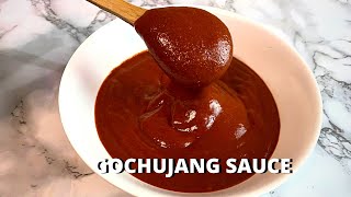 GOCHUJANG SAUCE  How To Make Homemade Gochujang Sauce  Korean Sauce Recipe [upl. by Sabine]