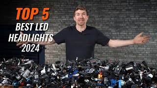 Top 5 Best and Brightest LED Headlight Bulbs in 2024  GTR Lighting Morimoto SV4 and Xenon Depot [upl. by Westland291]