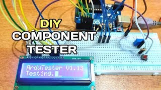 How to make a component tester using arduino [upl. by Stubbs]