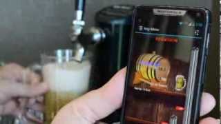 KegVision kegerator beer keg monitor smartphone [upl. by Thirzi]