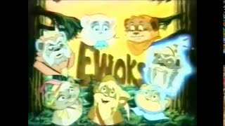 Star Wars Ewoks Cartoon Seasons 1 amp 2 Cultkidztv Intros [upl. by Garrot126]