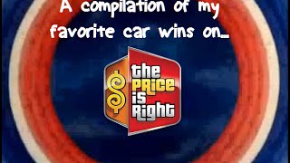 A Compilation of My Favorite Car Wins on the Price is Right [upl. by Darom]