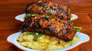 Brown Sugar Jerk Salmon  TERRIANN’S KITCHEN [upl. by Gardner]