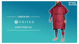 Voited Surf Poncho  Unboxing [upl. by Nowell103]