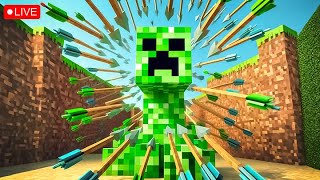 Minecraft But You 1 SUB  1 Arrow mrkhatrigaming01 minecraft livestream shorts [upl. by Whallon166]