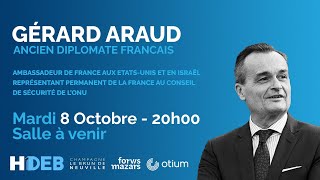 HEC Débats reçoit Gérard Araud [upl. by Aliak]