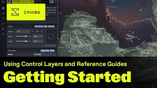 Using Control Layers and Reference Guides in Invoke Getting Started Series 2 [upl. by Armalla]