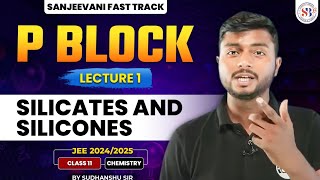 CHEMISTRY P BLOCK CLASS 11  SILICATES AND SILICONES  JEE SANJEEVANI FASTTRACK  BY SUDHANSHU SIR [upl. by Brade439]