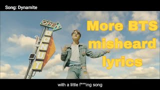 More misheard BTS lyrics try not to laugh hard [upl. by Halima799]