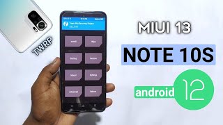 Install TWRP Recovery Redmi Note 10S  MIUI 1314 Global Version  Rosemary  Dot SM [upl. by Nalyorf483]