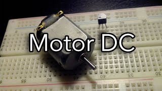 Arduino Motor DC y transistor NPN control de velocidad  TechKrowd [upl. by Ainatit]