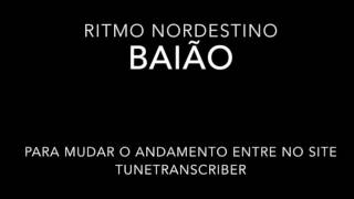 Ritmo Baião 110 bpm [upl. by Avril251]