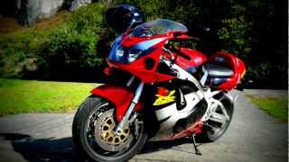 Suzuki GSXR 750 SRAD Walk around [upl. by Aidnis]