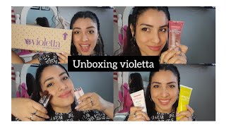 UNBOXING VIOLETTA campaña 1523 premio por pago Mel Marín [upl. by Ayra52]