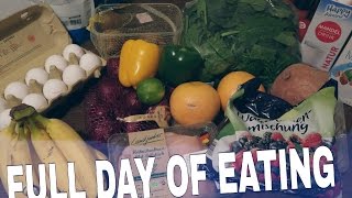 FULL DAY OF EATING  VLOG 1 [upl. by Ysabel]