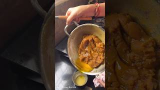 Itna sara ghee 🥲 shorts bristihomekitchen moongdalhalwa [upl. by Vina]