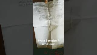 Phase 2 session 7 set 3 social viralvideo shorts trending exam officalvideo youtubeshorts [upl. by Pip29]