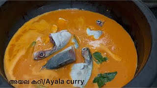 അയല കറി Ayala curry Mackeral fish curryKerala fish curryRecipe [upl. by Zetnod460]