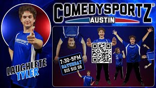 Clean ComedySportz AUSTIN  SAT at 730PM Pinballz Lake Creek [upl. by Dalli114]