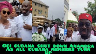 OBI CUBANA LAVISH BURIAL CEREMONY OF HIS MOTHER IN OBA ANAMBRA [upl. by Waers]