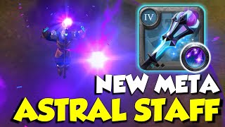 NEW META ASTRAL STAFF BUILD  Albion Online  Corrupted Dungeon [upl. by Raval]