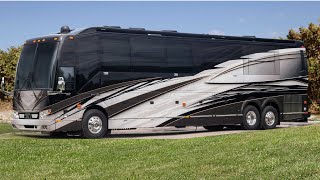 Tour of 2022 Prevost Liberty Coach 881 with QUAD SLIDES [upl. by Sula]