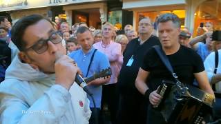 christy dignam amp Liam OConnor sing the Green Fields of France in killarney July 24th 2018 [upl. by Ody]