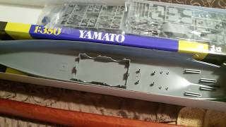 Tamiya Japanese Battleship Yamato 1350 大和 78030 Unboxing [upl. by Drud765]