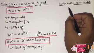 89 COMPLEX EXPONENTIAL signal  Elementary signal  EC Academy [upl. by Eiluj717]