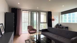 2 bedrooms flat to rent in Wandsworth Road Nine Elms SW8  Benham and Reeves [upl. by Oninotna]