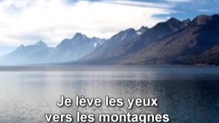 Je leve les yeux  Paroles Lyrics Video [upl. by Anifled]