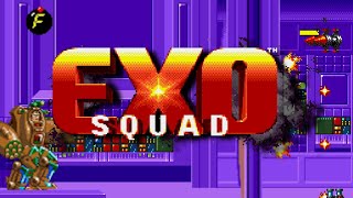 Exo Squad Genesis Playthrough longplay video game [upl. by Elpmid]